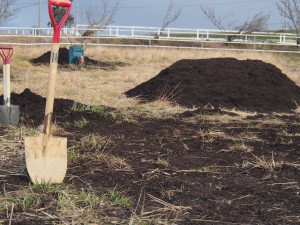 天空のピオーネ農園堆肥