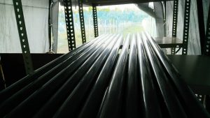 トンネルビニール置き場